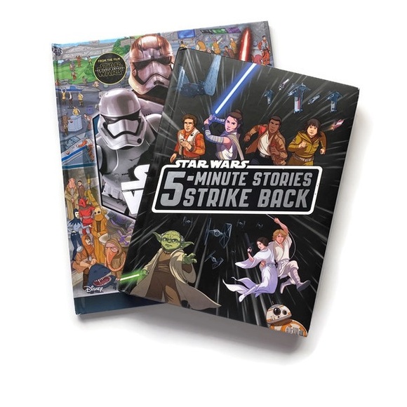 Star Wars: Books 5-minute Stories Strike Back & Star Wars Look and Find - Picture 1 of 8